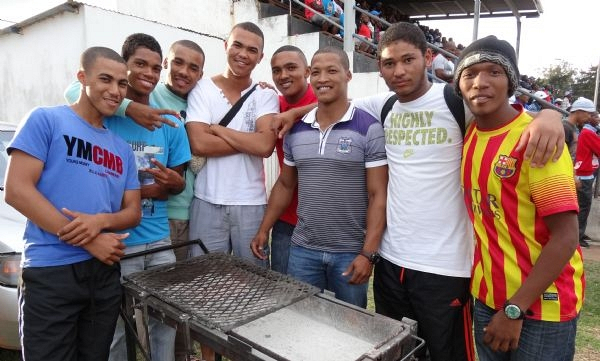PHOTO: Jade Alexander, Kerwin Felix, Fazel Primo, Lance Smith, Curtis Jantjies, Wayne Leander, Donavan Glover and Herowaine Konkee were at the finals of the Kouga Mayor’s Cup Rugby on Saturday.