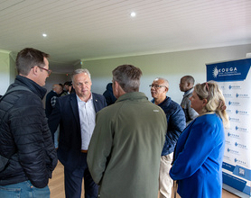 Minister Aucamp engaged Kouga farmers on disaster support and foot-and-mouth disease image